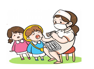 幼儿园卡通一日生活流程可打印.docx