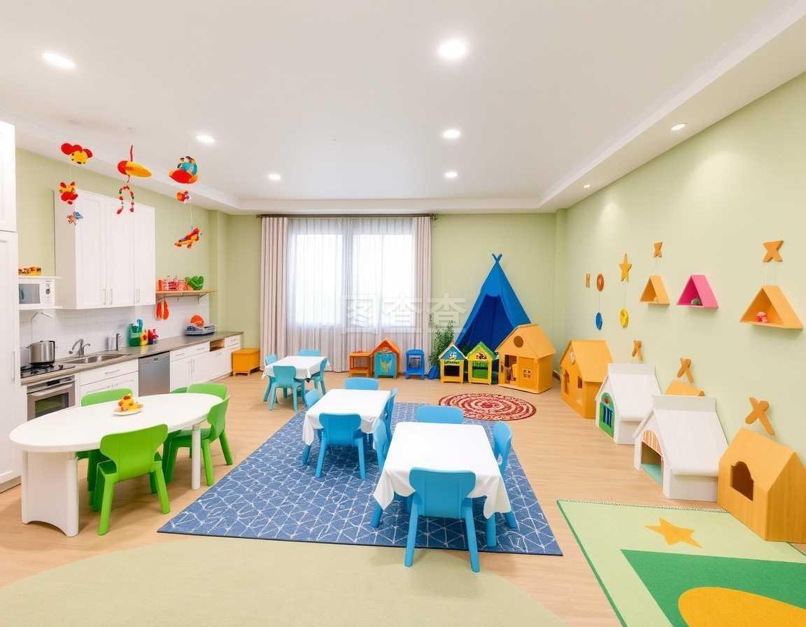 幼儿园田园风格主题环境教室设计_幼儿999