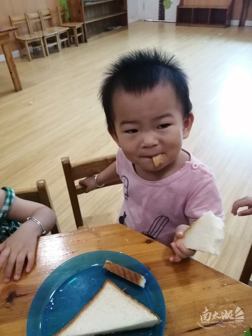 儿童之家幼儿园 父情节礼物 家政课 自制三明治