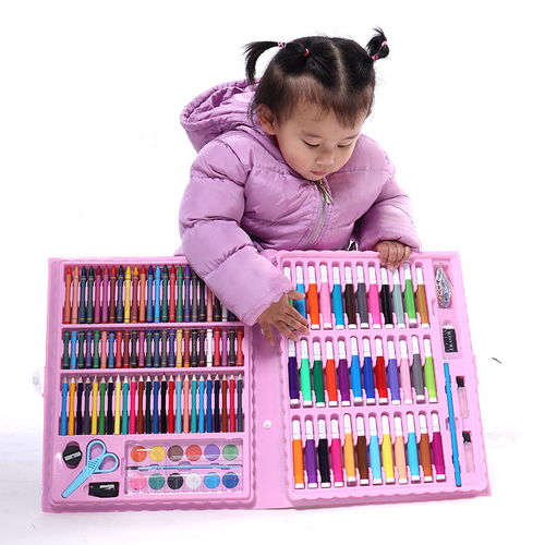 水彩笔套装画笔套装画画套装美术用品幼儿园小学生绘画套装绘画册