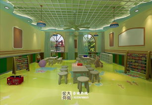 幼儿园设计效果图 郑州爱儿玛幼儿园设计装修方案 幼儿园装修公司