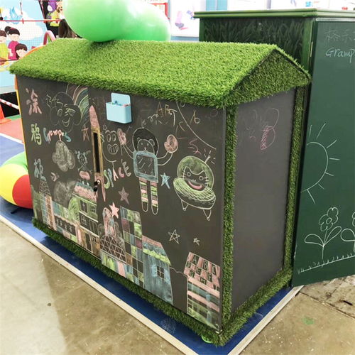 大图白银幼儿园涂鸦柜精华