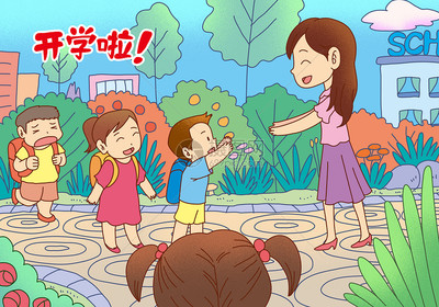 开学啦！幼儿园专属高清PSD图片素材免费下载推荐